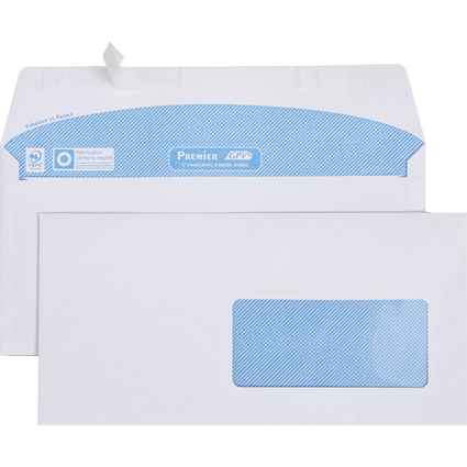 GPV Enveloppes Premier Numrique, 110 x 220 mm,  fentre