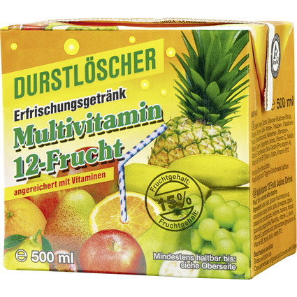 Durstlscher Erfrischungsgetrnk Multivitamin 12-Frucht