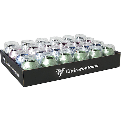 Clairefontaine Bobine de ruban cadeau, nacre assorti