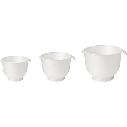 GastroMax Bol mlangeur, blanc, set de 3