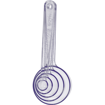 GastroMax Cuillre doseuse, plastique, set de 5