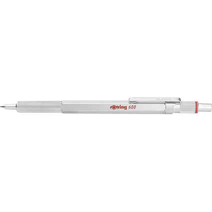 rotring Stylo  bille rtractable 600, argent