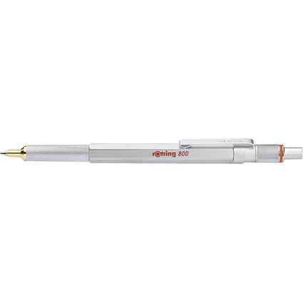 rotring Stylo  bille rtractable 800, argent
