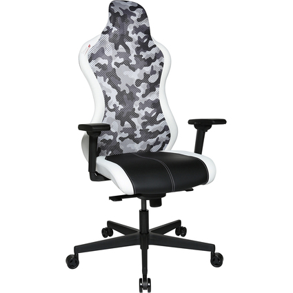 Topstar Chaise de bureau "Sitness RS Sport Plus", noir/blanc