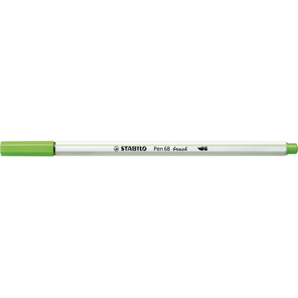 STABILO Feutre pinceau Pen 68 brush, vert clair