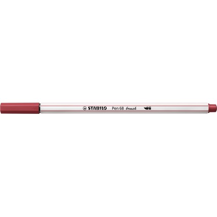 STABILO Feutre pinceau Pen 68 brush, rouge fonc