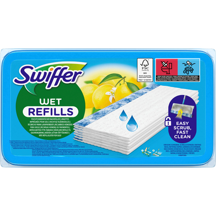 Swiffer Wet Serpillre humide, pack de recharge