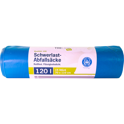 Secolan TRILine Sac poubelle renforc, extra rsistant,120 L