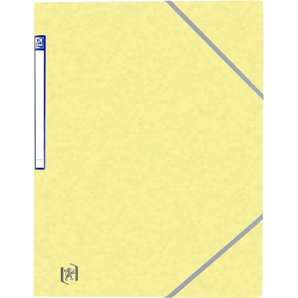 Oxford Chemise  lastique Top File+, A4, jaune pastel