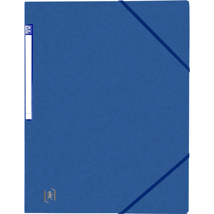 Oxford Chemise simple  lastique Top File+, A4, bleu