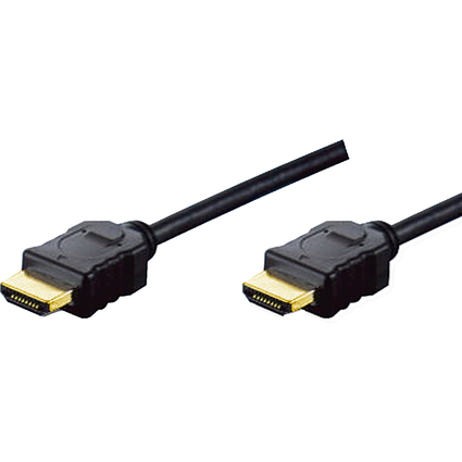 DIGITUS Cble de raccordement High Speed, HDMI-A - HDMI-A