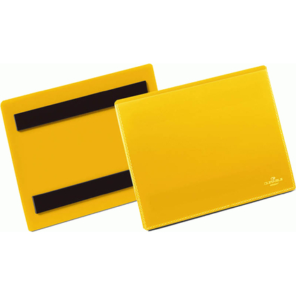 DURABLE Pochette d'identification, magntique, jaune