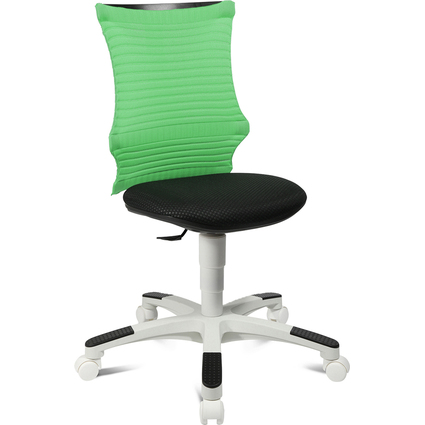 Topstar Chaise de bureau enfant "S'neaker", noir/vert