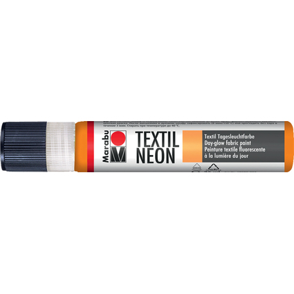 Marabu Marqueur pour tissu "Textil Neon Liner", orange fluo