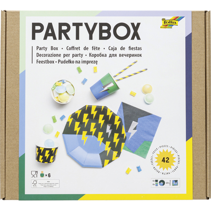 folia Party-Box "Boys", 42 pices