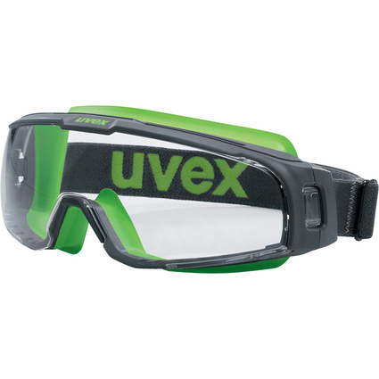 uvex Lunettes panoramiques u-sonic, teinte : transparent