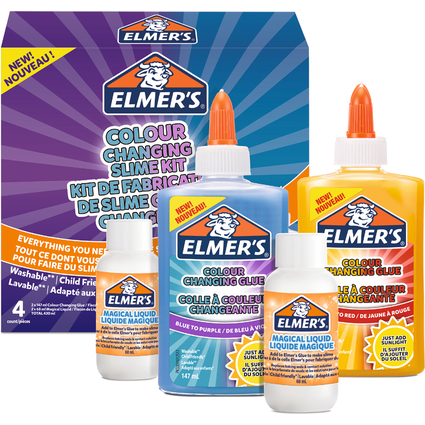 ELMER'S Slime Kit "Color Changing Slime Kit", 4 pices