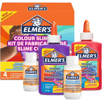 ELMER'S Slime Kit "Opaque Slime Kit", 4 pices