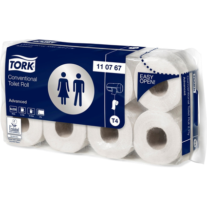 TORK Papier toilette, 2 couches, blanc