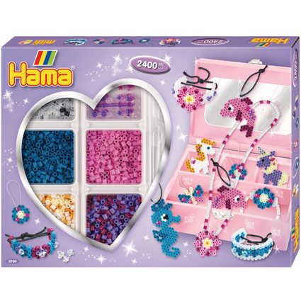 hama Perles  repasser midi "Bote crative", coffret cadeau