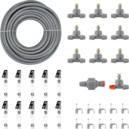 Bradas Kit d'arrosage par aspersion WHITE LINE, 15 m