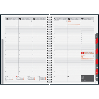 rido id Agenda planning "studioplan int. Prestige", 2026
