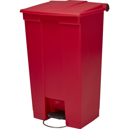 Rubbermaid Collecteur  pdale Legacy Step-On, 87 L, rouge