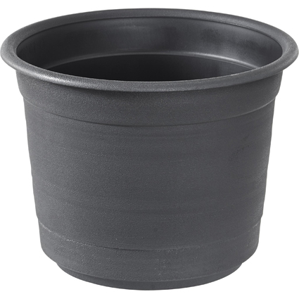 orthex Pot de fleurs EPOQUE, diamtre : 240 mm, noir