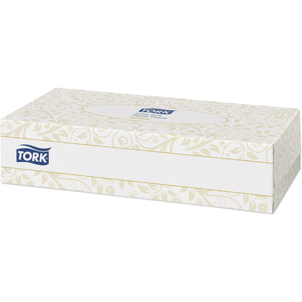 TORK Mouchoir en papier, extra doux, 2 plis, blanc