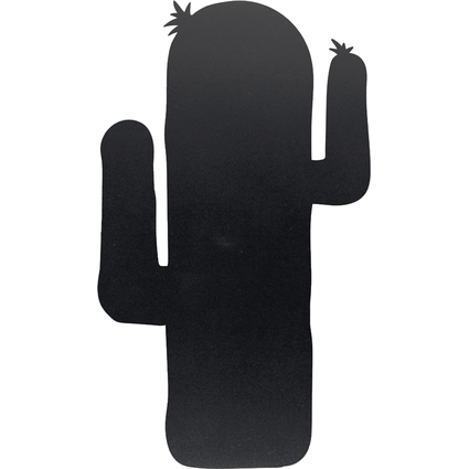 Securit Ardoise SILHOUETTE "CACTUS", noir