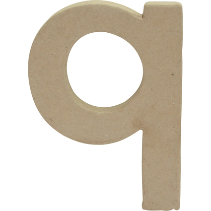 dcopatch Lettre 3D "q", papier mch, 85 x 120 mm