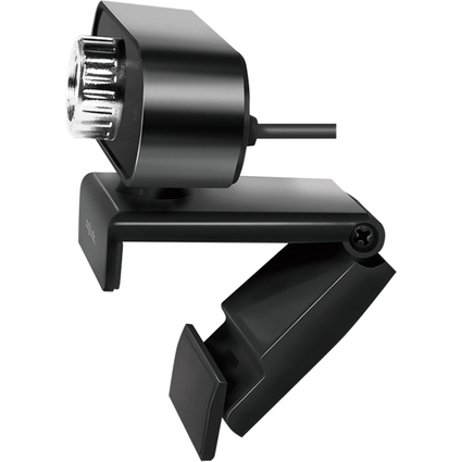 LogiLink Webcam HD USB avec micro, noir