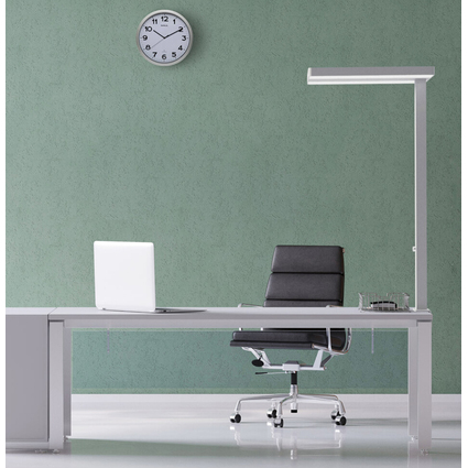 MAUL Lampadaire  LED version bureau MAULjaval, argent