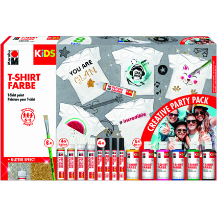 Marabu KiDS Pack T-Shirt pour fte