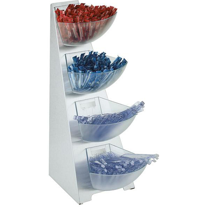 APS Distributeur de portions MULTI RACK, 4 tages, inox