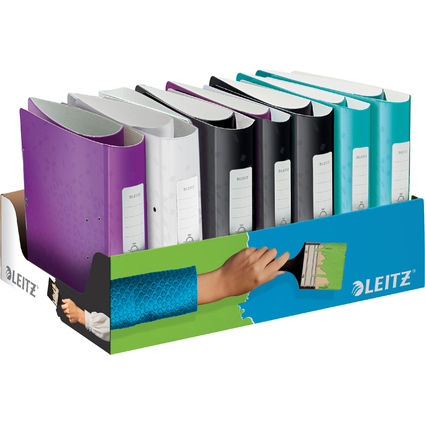 LEITZ Classeur Active WOW, 180 degrs, prsentoir de 15