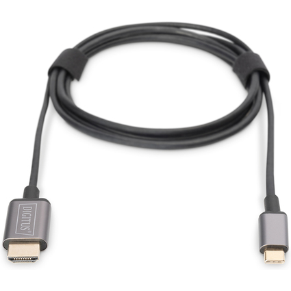 DIGITUS Cble adaptateur vido USB-C - HDMI, UHD 4K / 30 Hz