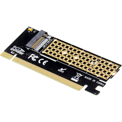 DIGITUS Carte Add-On M.2 NVMe SSD PCI Express 3.0 (x16)