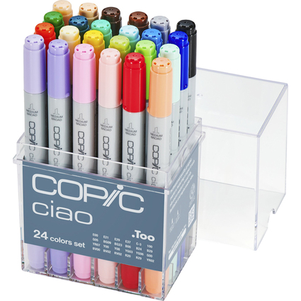 COPIC Marqueur ciao, set de 24