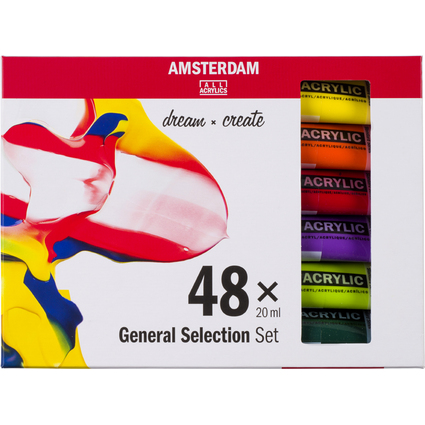 ROYAL TALENS Peinture acrylique AMSTERDAM General Selection