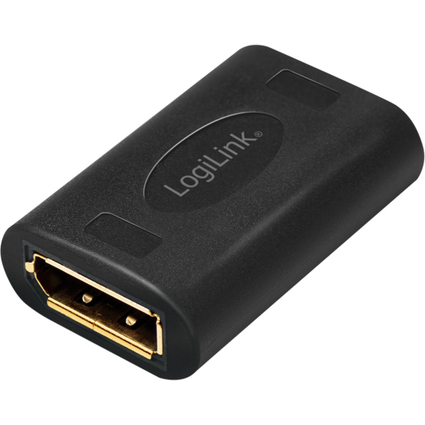 LogiLink Adaptateur DisplayPort, femelle DP - femelle DP