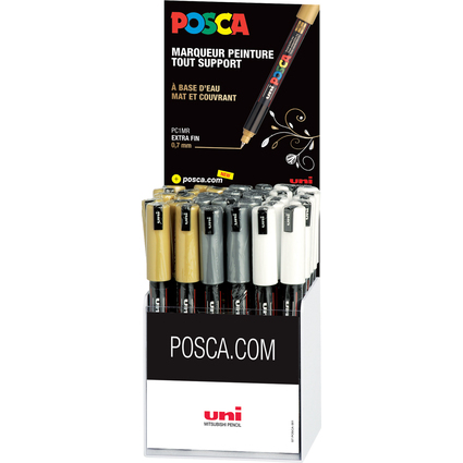 POSCA Marqueur  pigment PC-1MR, prsentoir de 36