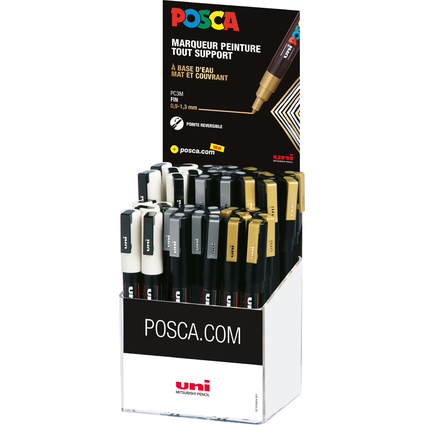 POSCA Marqueur  pigment PC-3M, prsentoir de 36