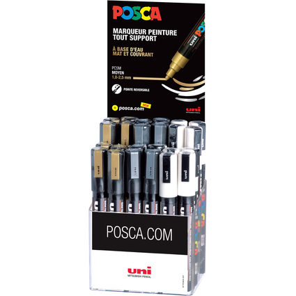 POSCA Marqueur  pigment PC-5M, prsentoir de 36