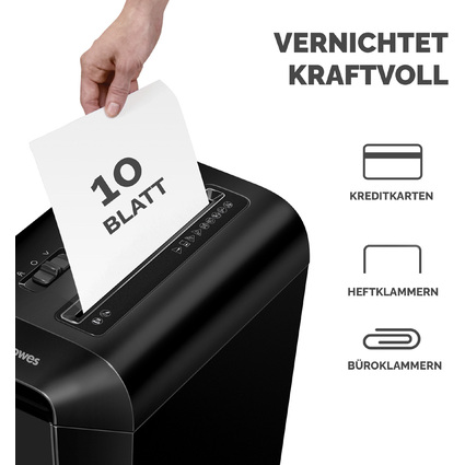 Fellowes Destructeur de documents Powershred LX65, noir