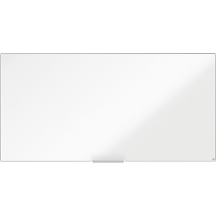 nobo Tableau blanc mural Impression Pro Emaille, (L)2.400 x