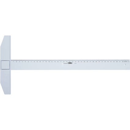 M+R Rgle t, longueur de mesure: 750 mm, bleu transparent