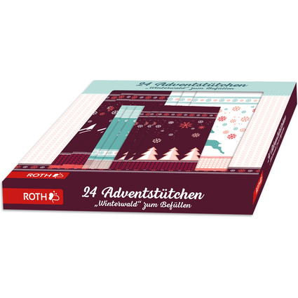 ROTH Calendrier de l'Avent 24 sachets "Fort en hiver"