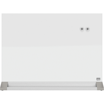 nobo Tableau blanc de bureau, (L)600 x (H)450 mm, blanc