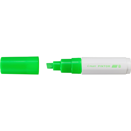 PILOT Marqueur  pigment PINTOR, broad, vert fluo